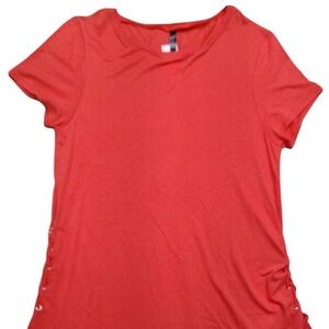 🌸 I Ma Belle Orange Tunic dress